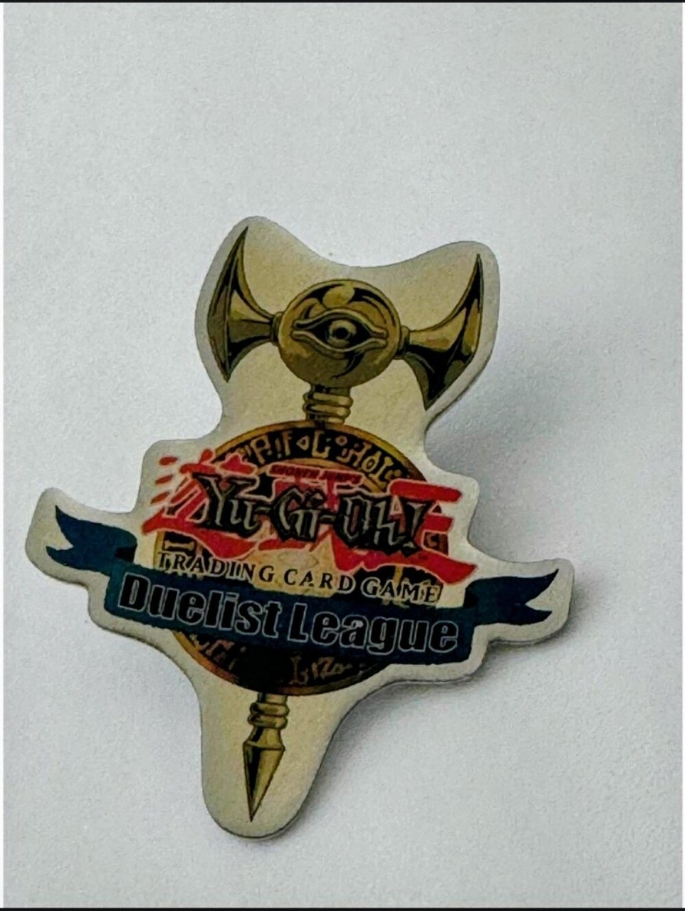 The YU-GI-OH! Duelist League PIN from 1996 by Upper Deck